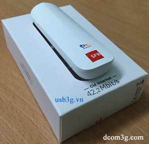 USB 3G SFR E372u-8 42.2Mbps vào mạng cực nhanh
