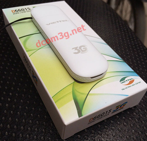 Dcom 3G Viettel D6601s 21,6Mbps giá tốt nhất, tốc độ chóng mặt