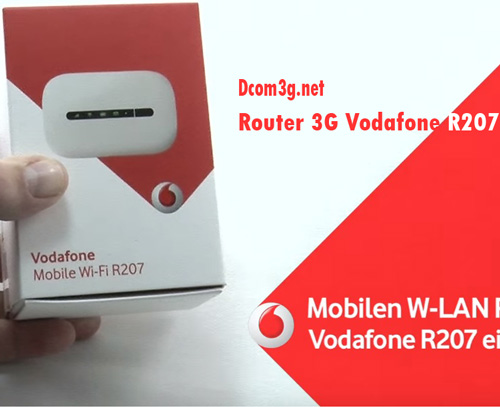 Router 3G Vodafone R207 phát wifi chính hãng mới fullbox