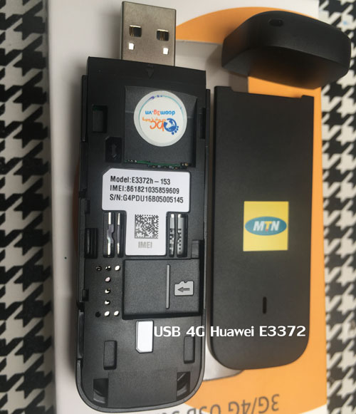 USB 4G Huawei E3372h-153 tốc độ 150Mbps vào mạng cực nhanh