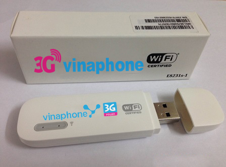 USB 3G Vinaphone E8231 Phát Wifi tốc độ cao