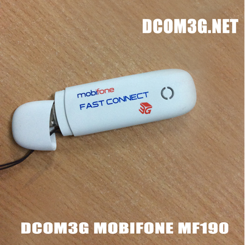 Dcom 3G Mobifone Mf190 chính hãng chạy đa mạng